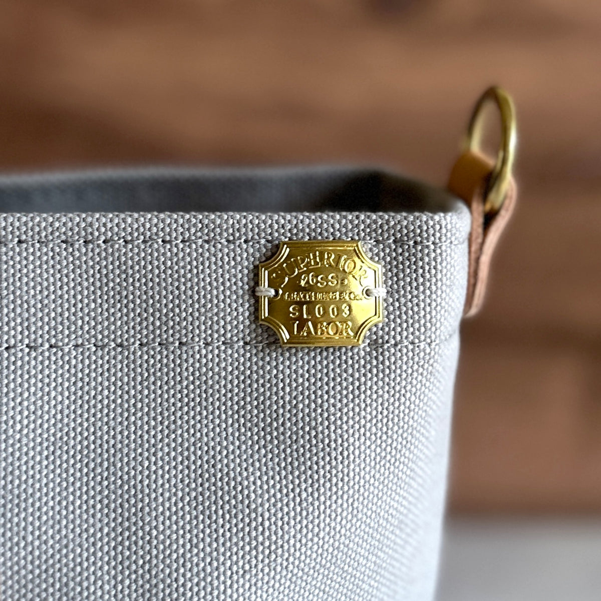 [TSL] XS Engineer Shoulder Bag // Gray Canvas