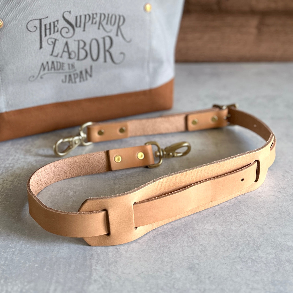 [TSL] XS Engineer Shoulder Bag // Gray Canvas