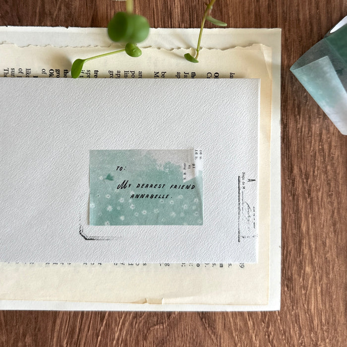 [Yohaku Tracing Tape] Diary
