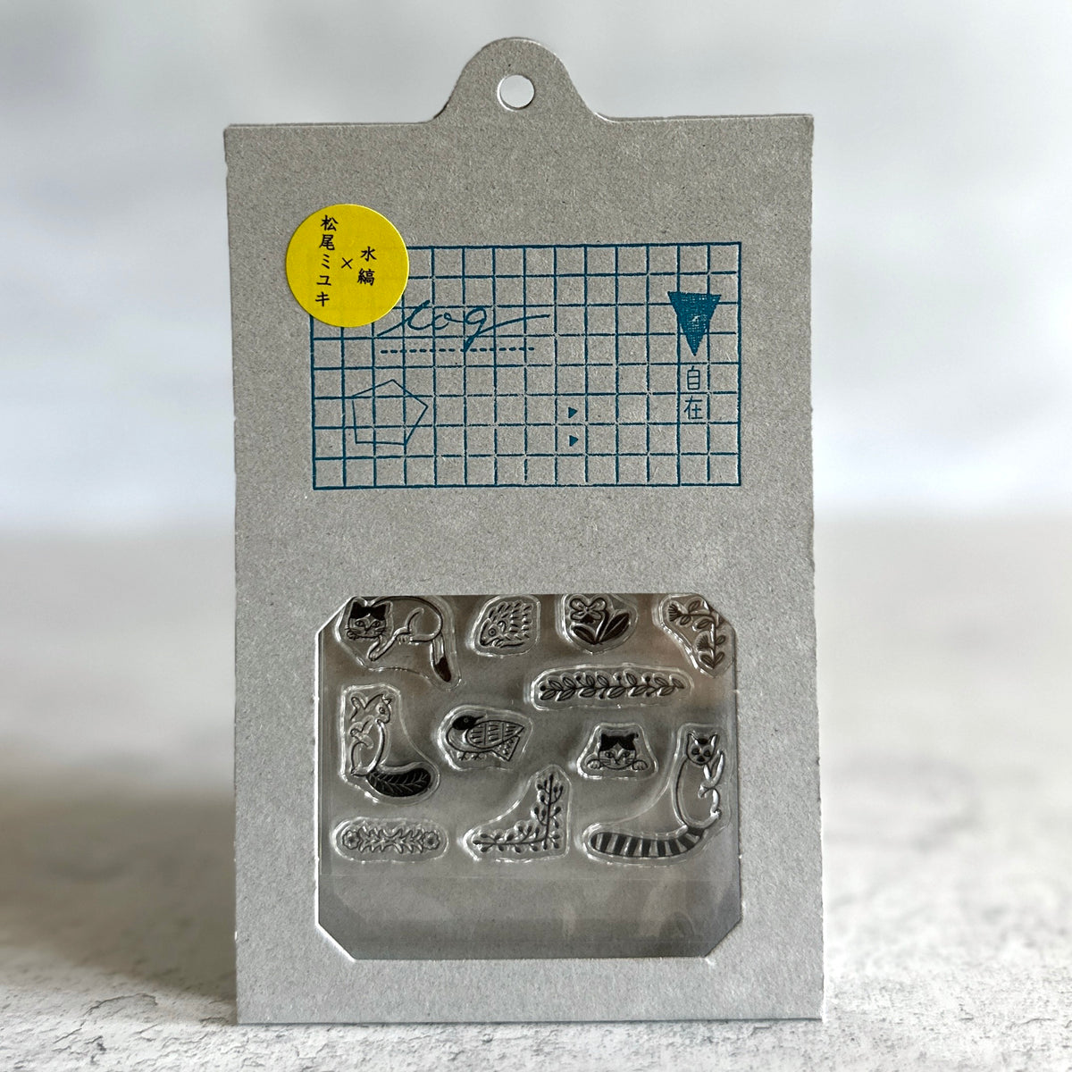 [Mizushima Clear Stamps] Small Animals