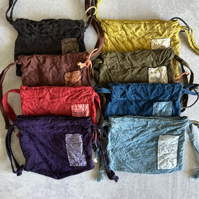 [haru nomura] "Kinchaku" Drawstring Pouch (Small)