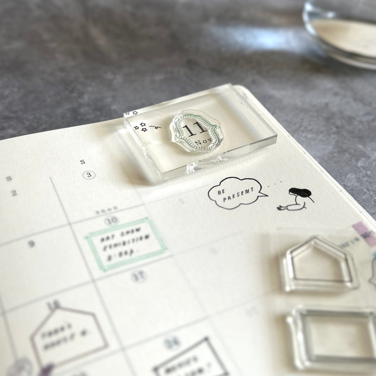 [Mizushima Clear Stamps] Frame