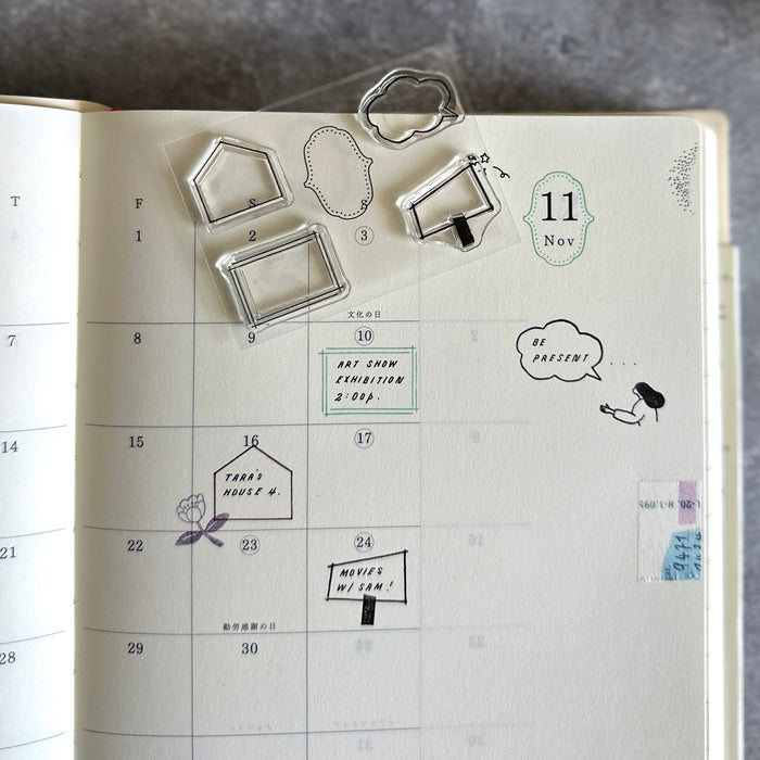[Mizushima Clear Stamps] Frame