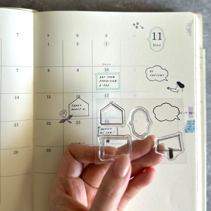 [Mizushima Clear Stamps] Frame