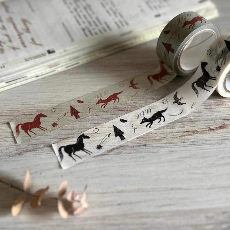 [Nishi Shuku×mizushima Masking Tape] In the Night "Gathering"