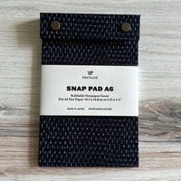 [Postalco] Snap Pad Binder // Kurume Kasuri Limited Collection (A6)