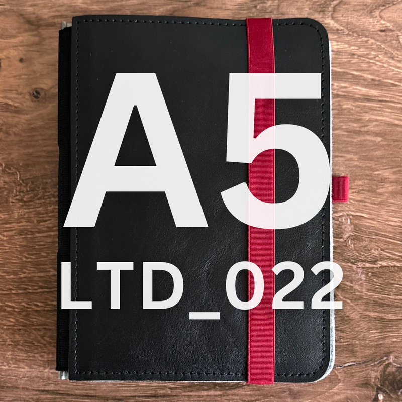 [Roterfaden] LTD_022 // Black (A5)