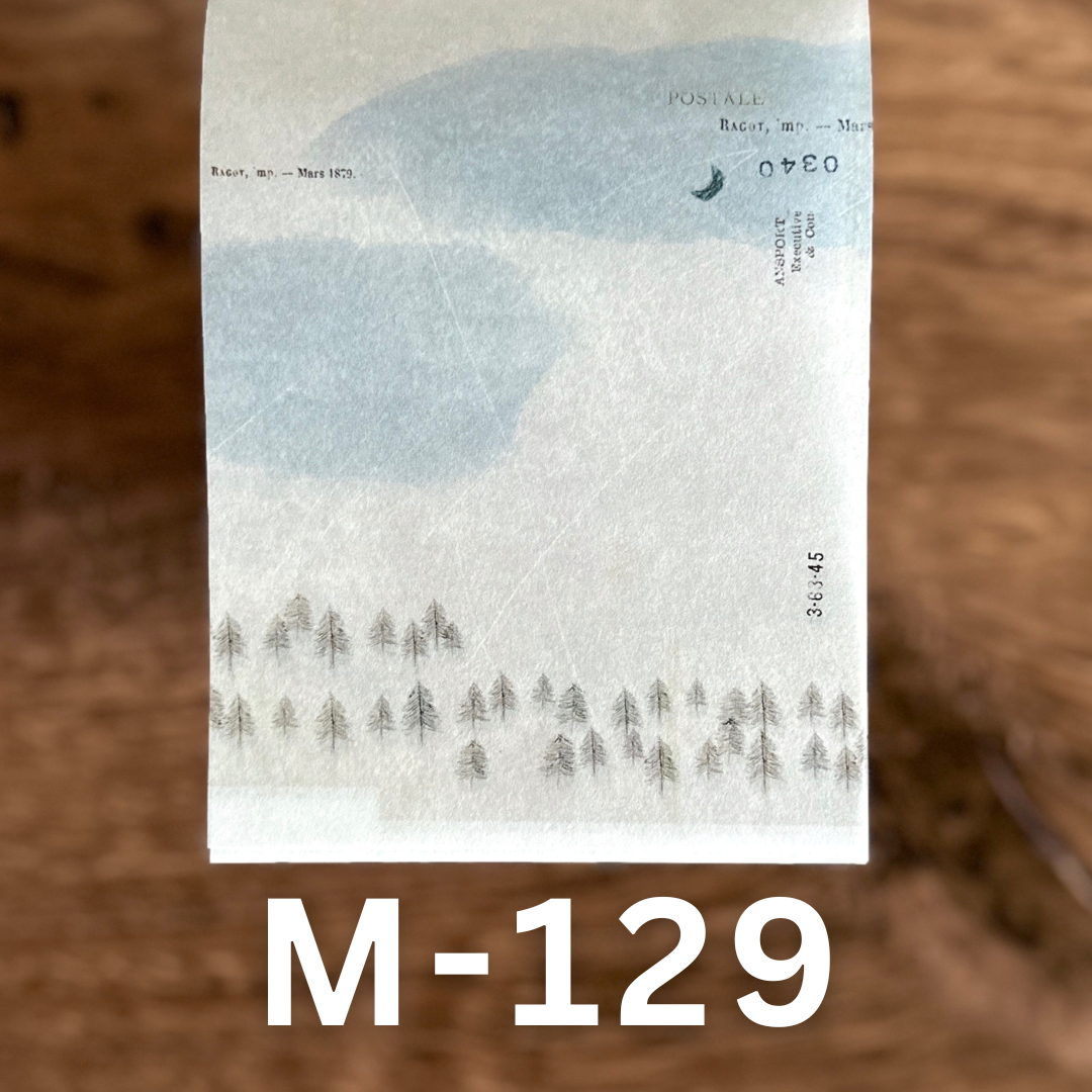 [Yohaku Memo Pad] Winter Moon
