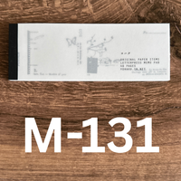 [Yohaku Letterpress Memo Pad] Nostalgy