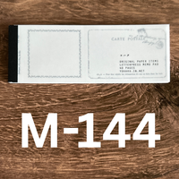 [Yohaku Letterpress Memo Pad] Letter
