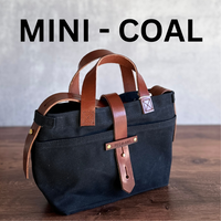 [Peg and Awl ] Mini Waxed Canvas Tote