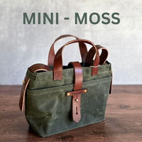 [Peg and Awl ] Mini Waxed Canvas Tote