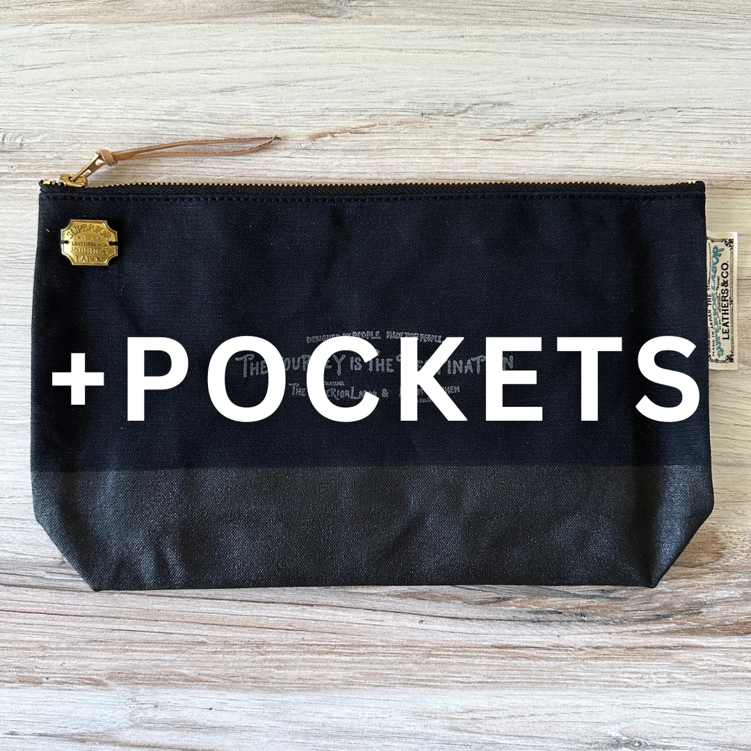 [BKxTSL]  Engineer Pouch w/ Pockets // Sumi