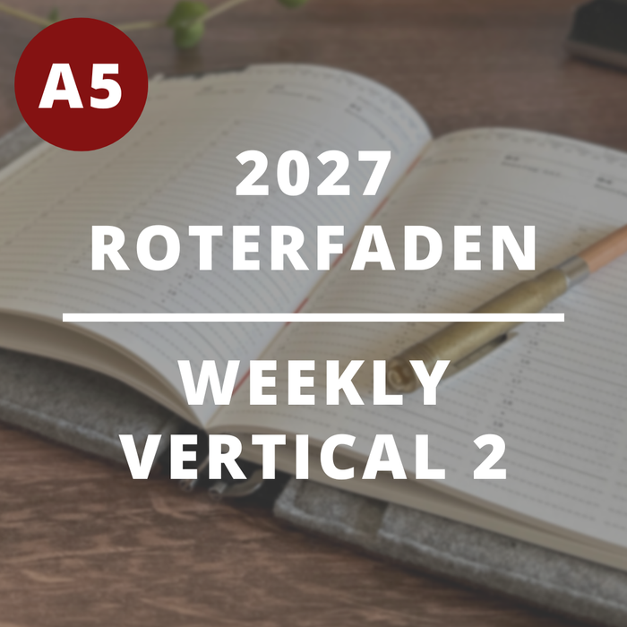[Roterfaden 2027] Weekly Vertical (A5)