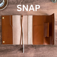 [&Liebe] Tochigi Leather Notebook Cover (A5)