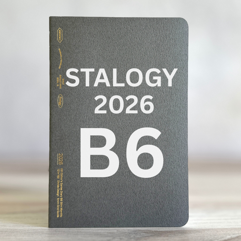 [Stalogy 2026] Monthly Diary (B6)