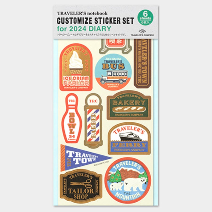 [TRC 2024] Customized Sticker Set
