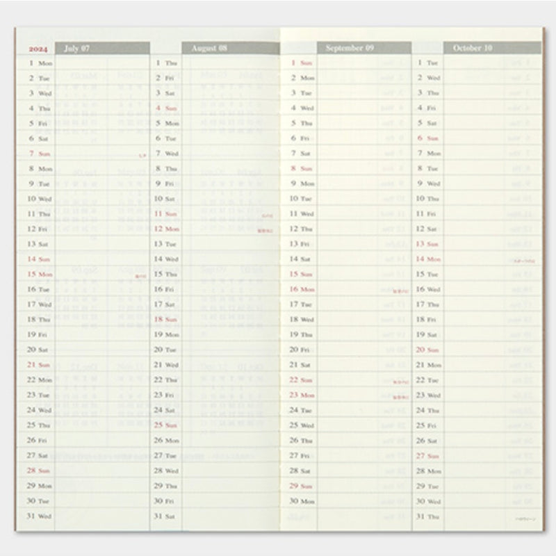 [TRC 2024] Weekly Grid + Memo