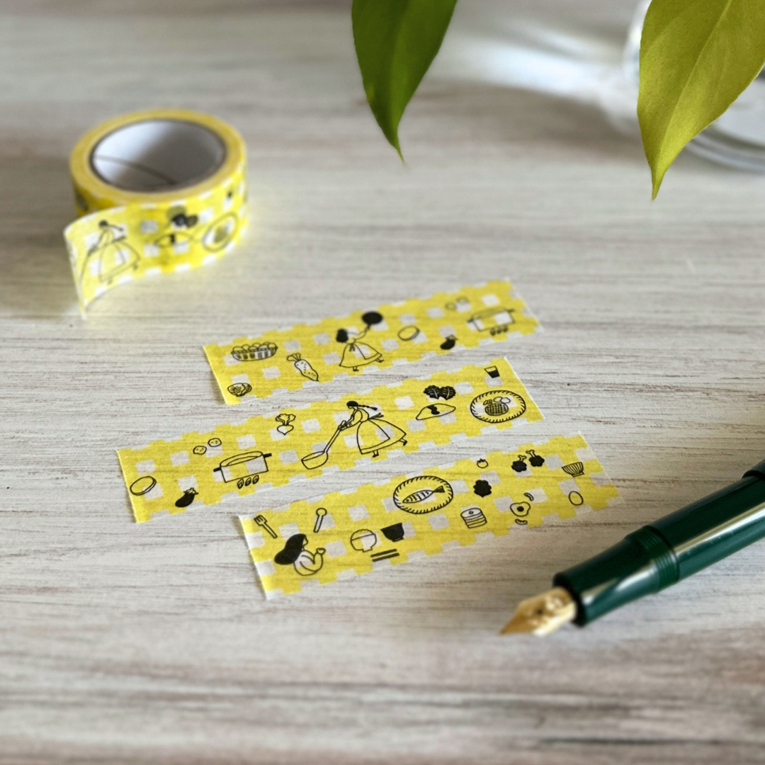 [necktie × mizushima Masking Tape] Everyday Meals