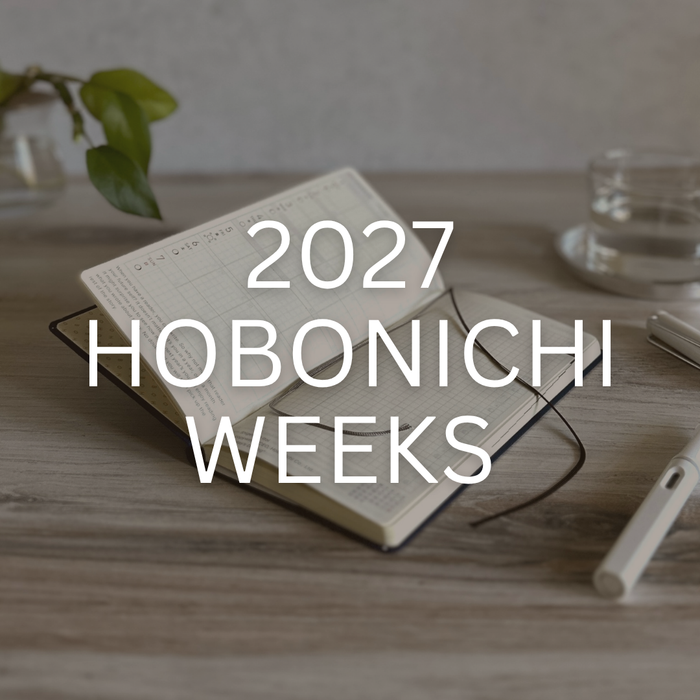 [Hobonichi 2027] Weeks (English)