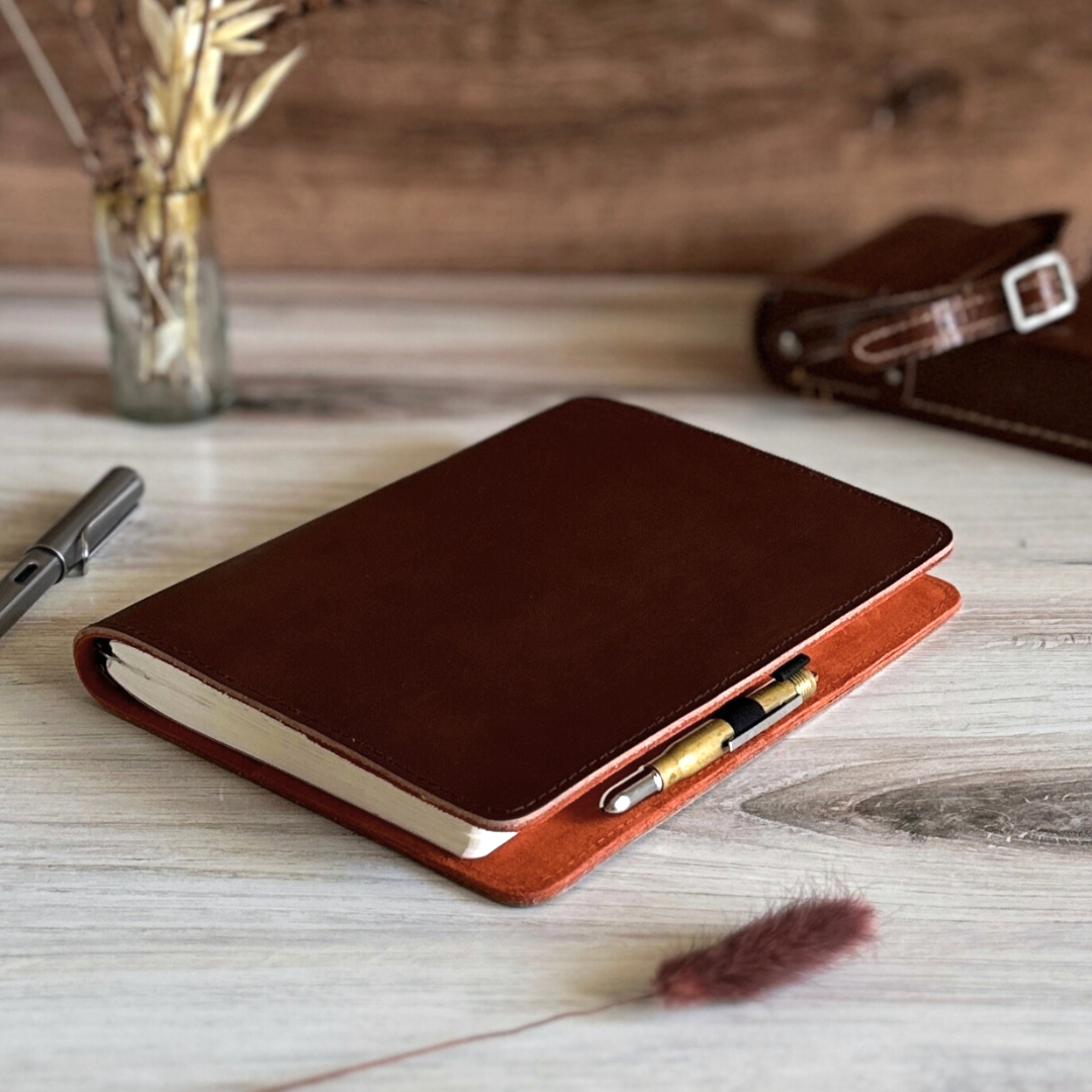 [Roterfaden] WK_24  Dark Brown // Russet Orange (A5)