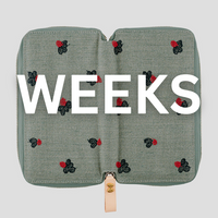[Hobonichi Cover] mina perhonen light berry (Weeks)
