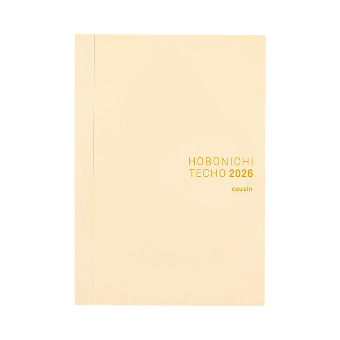 [Hobonichi 2026] Cousin (A5 / English)