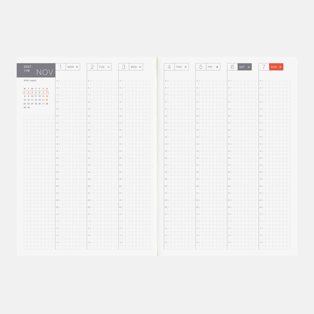 [Hobonichi 2027] Cousin (A5 / English)