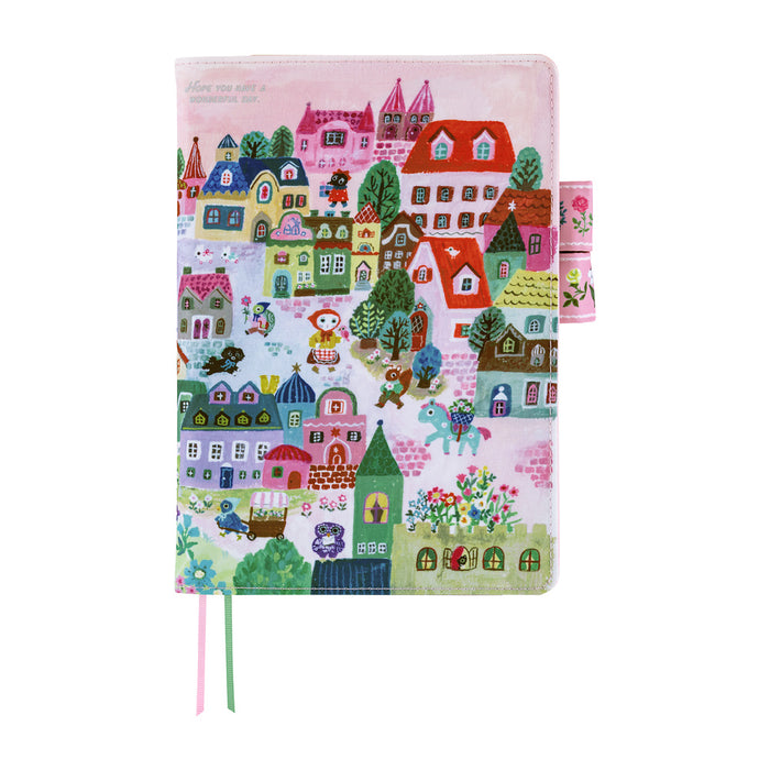 [Hobonichi Cover] Yumi Kitagishi: White Cat Village [A5]