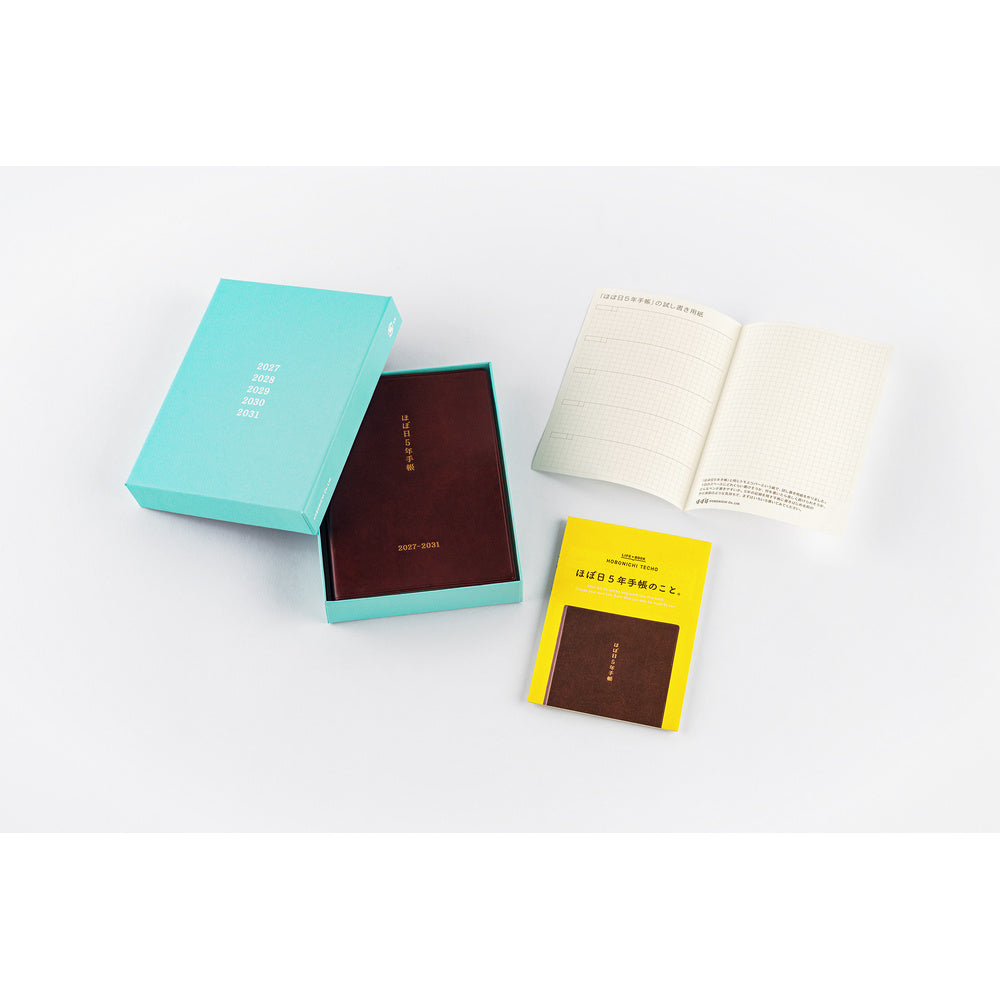 [Hobonichi 2027] 5-Year Techo (A5 & A6 / Japanese)
