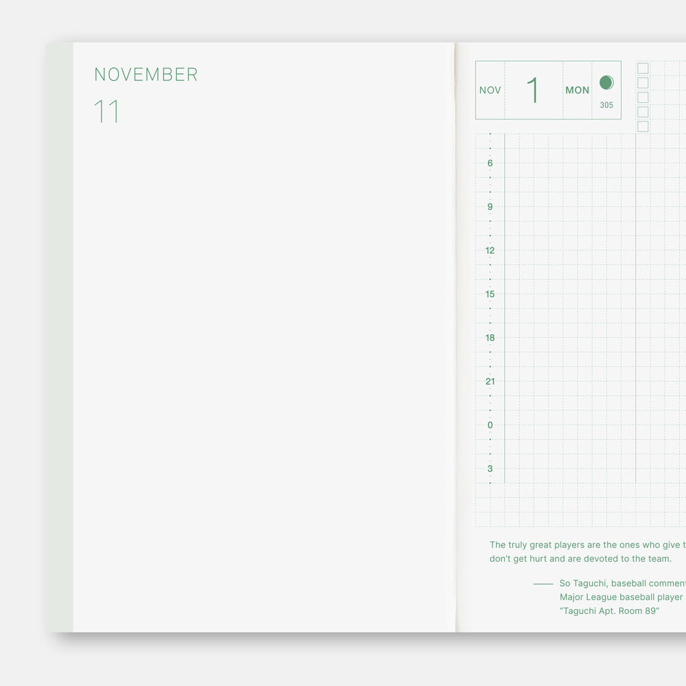 [Hobonichi 2027] Original Book (A6 / English)