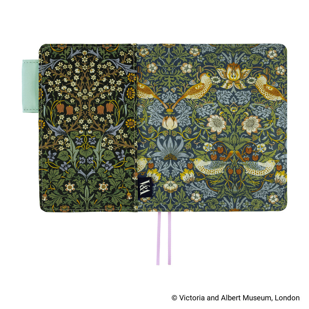 [Hobonichi Cover] V&A Series: Strawberry Thief (A6)