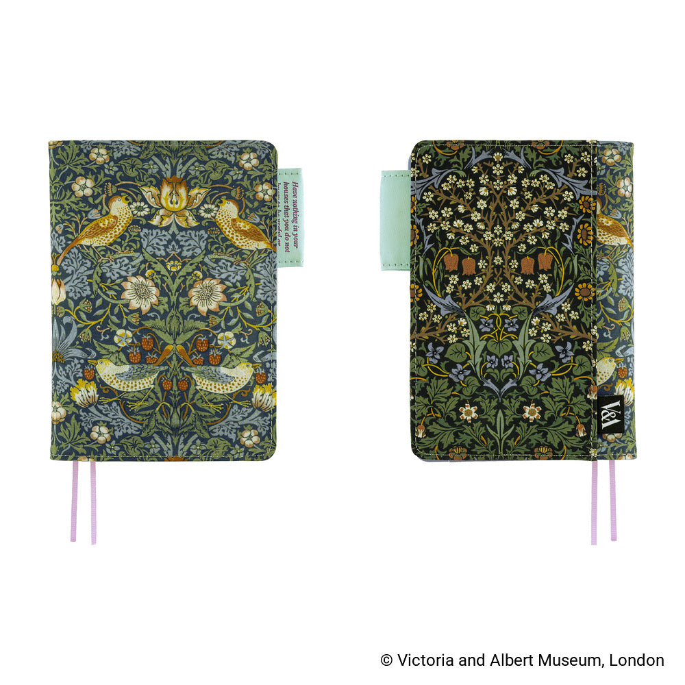 [Hobonichi Cover] V&A Series: Strawberry Thief (A6)