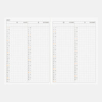 [Hobonichi 2027] Planner Book (A6 / English)