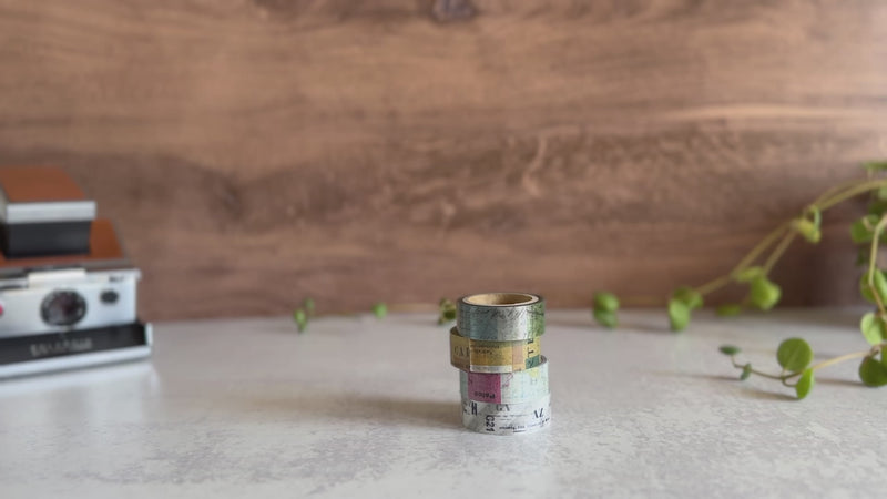 [Yohaku Clear Masking Tape] Episode