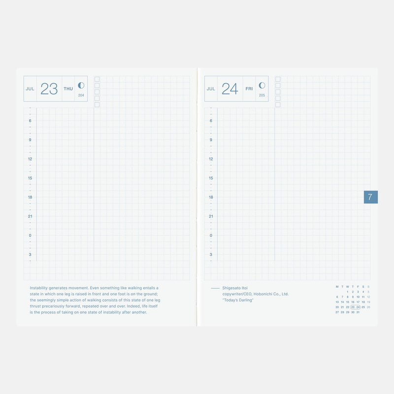 [Hobonichi 2026] Original Book (A6 / English)