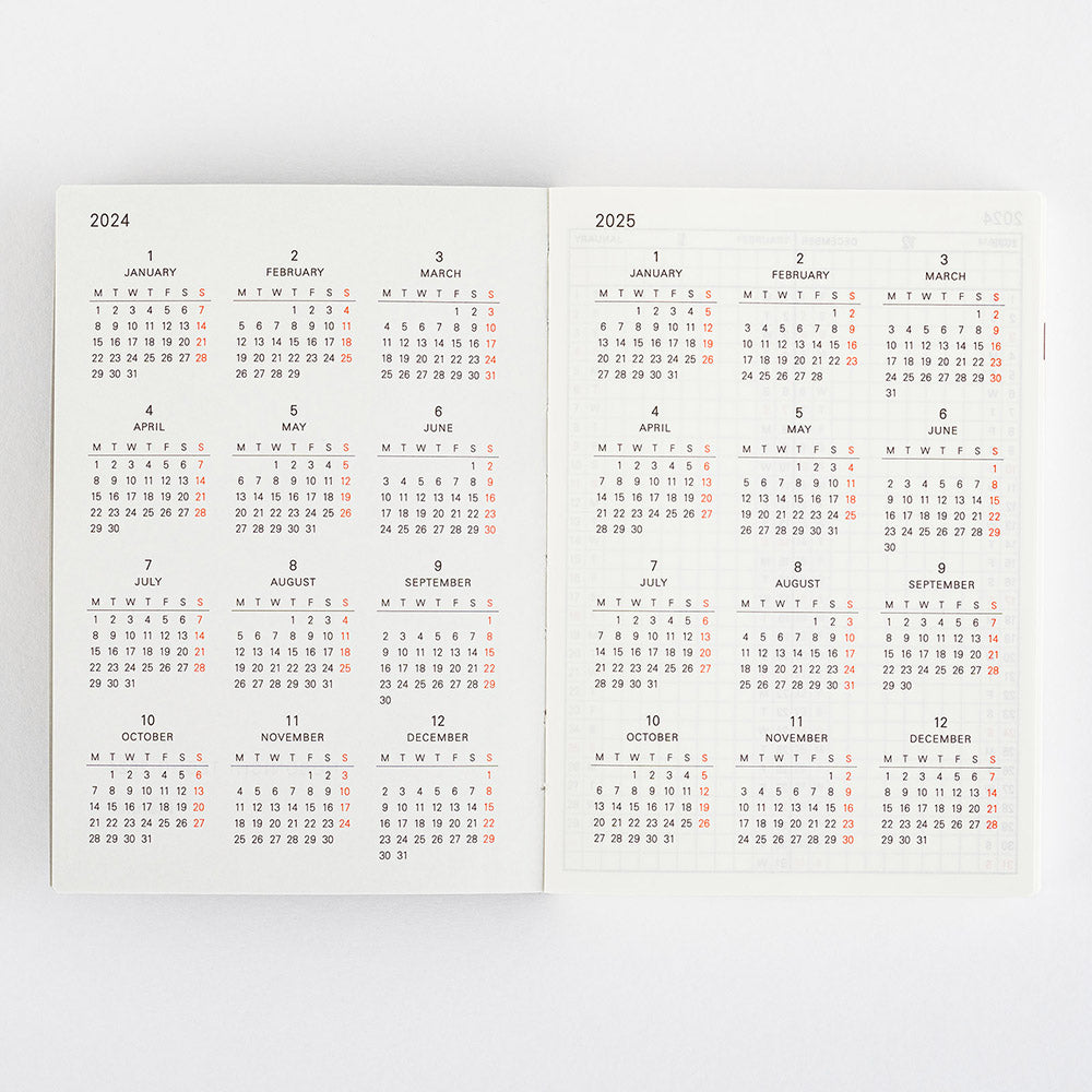 [Hobonichi 2024] Planner Book (A6 / English)