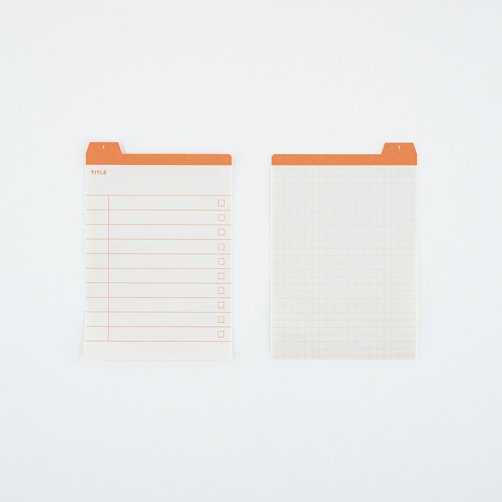 [Hobonichi] TSUKI no IRO: 12 Month Index Pockets