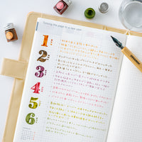 [Hobonichi] Kakimori x TSUKI no IRO: Mini Ink Bottle Set