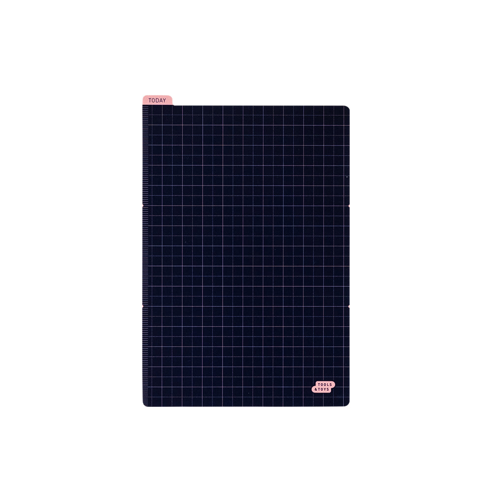 [Hobonichi Pencil Board] Navy x Pink (3 sizes)