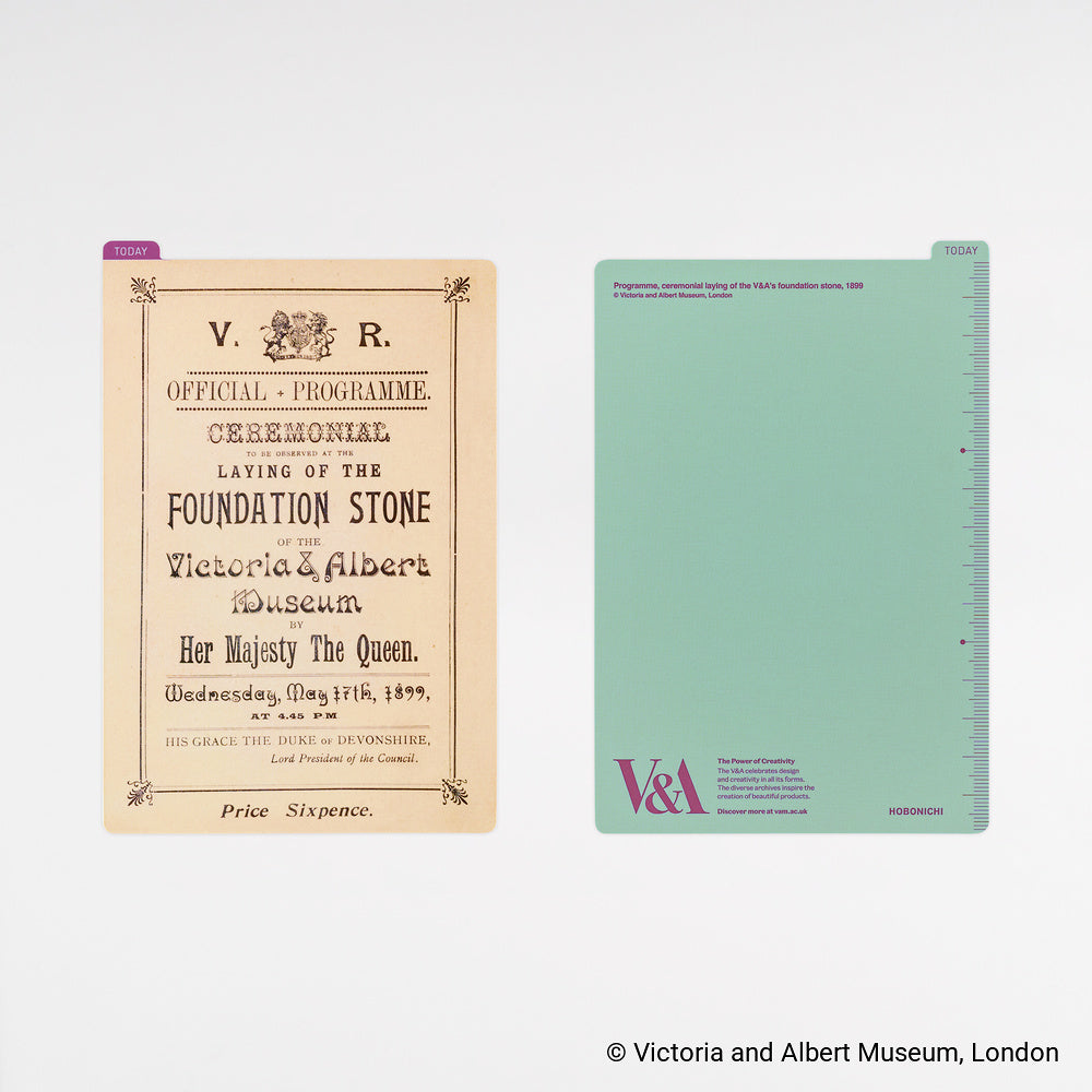[Hobonichi Pencil Board] V&A Series (3 sizes)