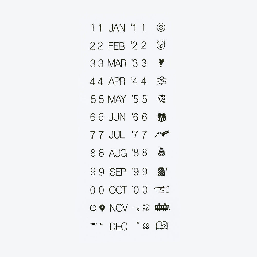 [Hobonichi] Collect & Collage: Rotating Stamp