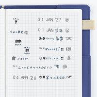 [Hobonichi] Collect & Collage: Rotating Stamp