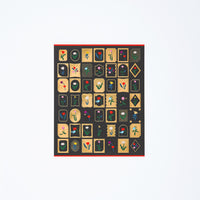 [Hobonichi] Yoshie Watanabe: Foil-Stamped Stickers