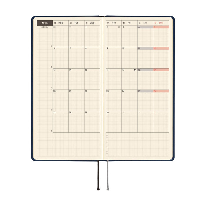 [Hobonichi 2026] Weeks // Colors (English)