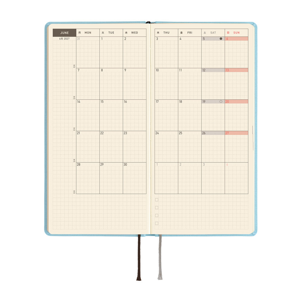 [Hobonichi 2027] Weeks (English)