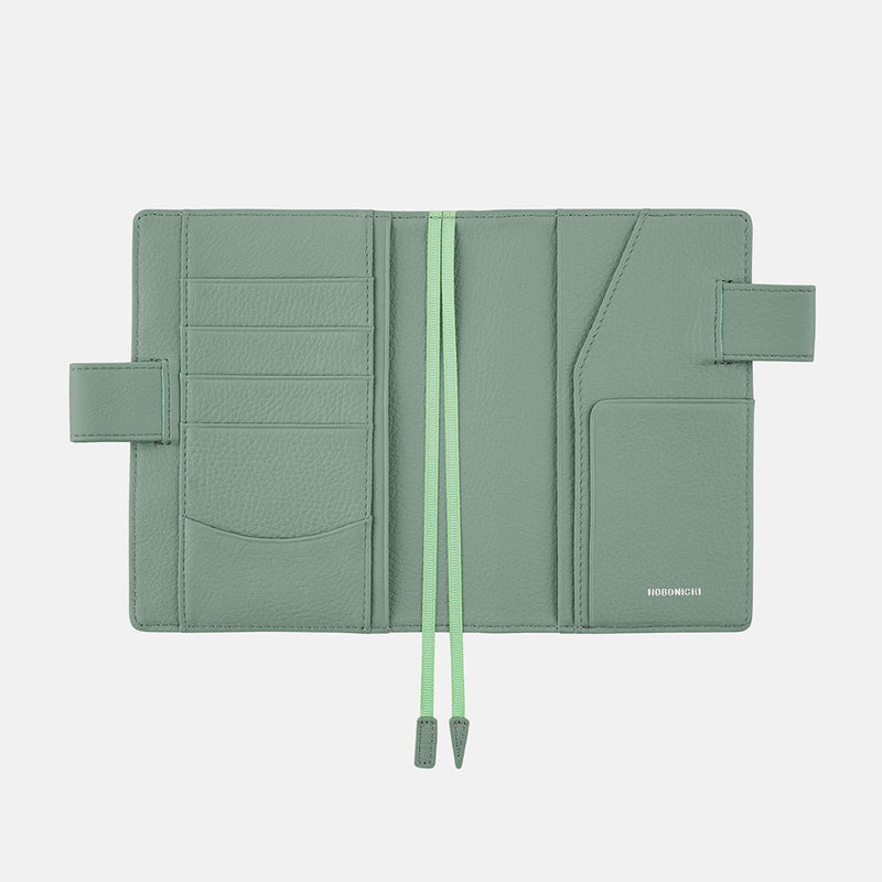 [Hobonichi Cover] Water Green Leather (A6)