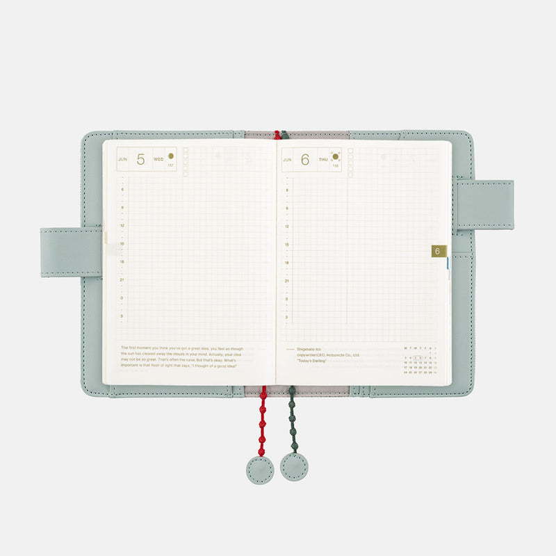 [Hobonichi Cover] mina perhonen light berry (A6)