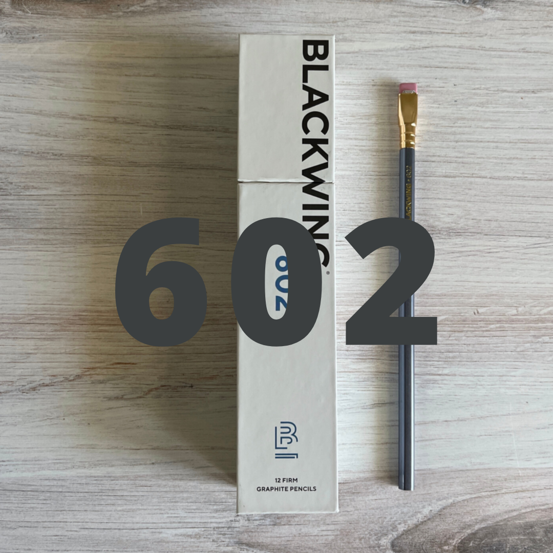 Blackwing 602 Firm Graphite Pencils - Gunmetal Grey - Philadelphia Museum  Of Art