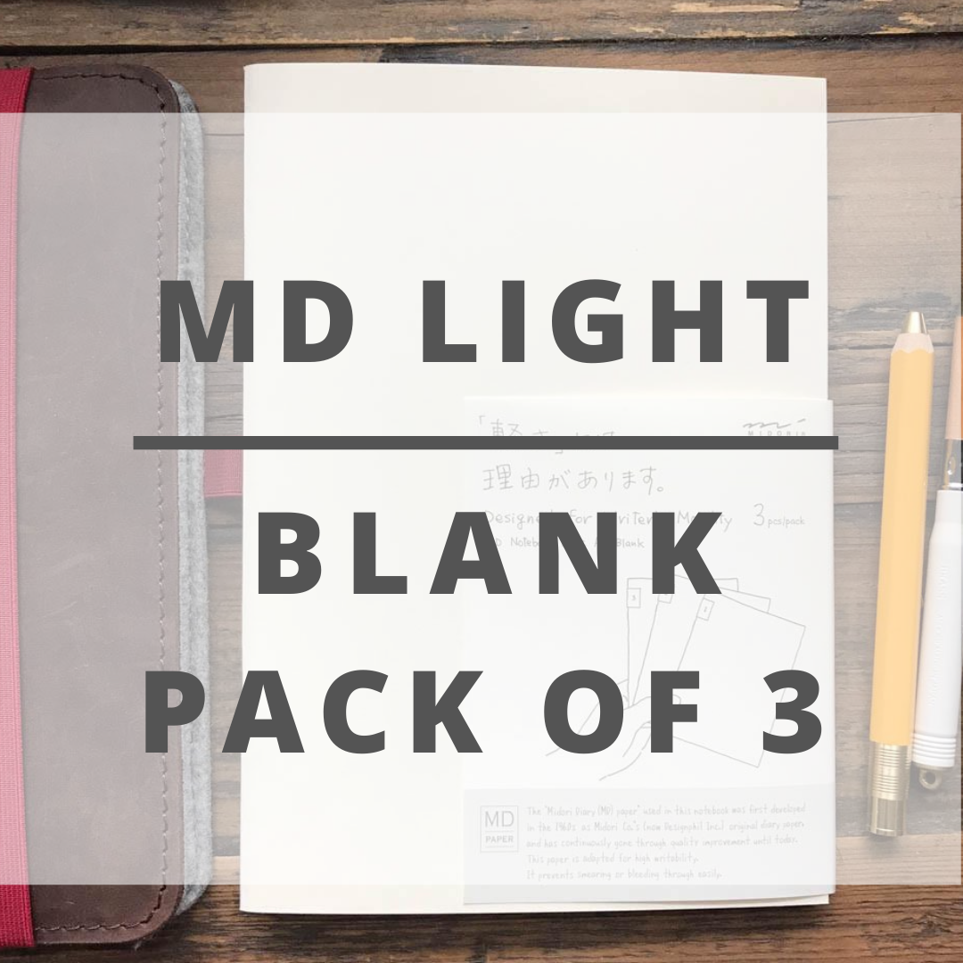 MD A5 Blank Notebook Light